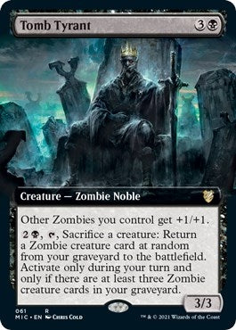 Image for Tomb Tyrant (Extended Art) (61) (MIC) - Magic: The Gathering