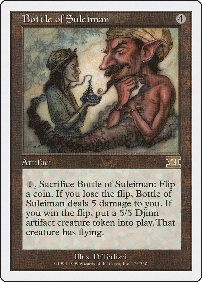 Image for Bottle of Suleiman (275) (6ED) - Magic: The Gathering