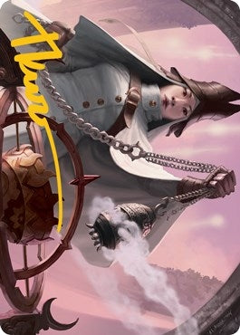 Image for Celestus Sanctifier Art Card (Gold-Stamped Signature) (16) - Magic: The Gathering