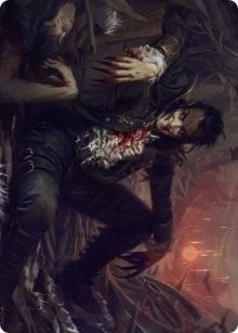 Image for Arrogant Outlaw Art Card (33) - Magic: The Gathering