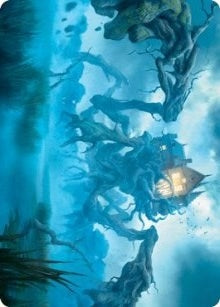 Image for Creeping Inn Art Card (34) - Magic: The Gathering