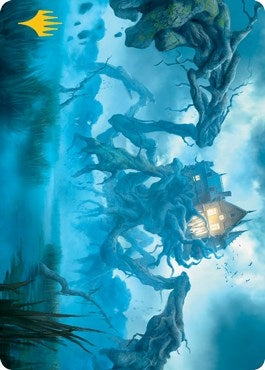 Image for Creeping Inn Art Card (Gold-Stamped Signature) (34) (ASMID) - Magic: The Gathering
