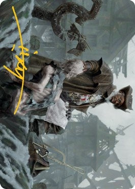 Image for Jadar, Ghoulcaller of Nephalia Art Card (Gold-Stamped Signature) (36) (ASMID) - Magic: The Gathering