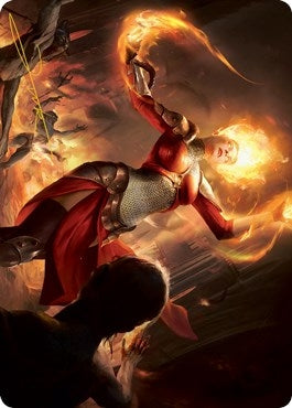 Image for Light Up the Night Art Card (Gold-Stamped Signature) (43) (ASMID) - Magic: The Gathering