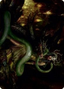Image for Saryth, the Viper's Fang Art Card (53) (ASMID) - Magic: The Gathering