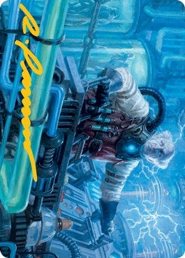 Image for Ludevic, Necrogenius Art Card (Gold-Stamped Signature) (65) (ASMID) - Magic: The Gathering