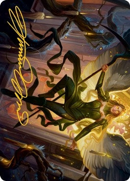 Image for Sigarda, Champion of Light Art Card (Gold-Stamped Signature) (68) - Magic: The Gathering