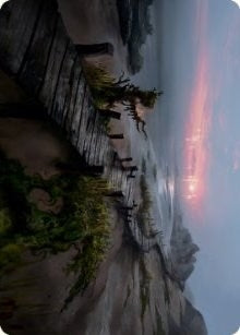Image for Deserted Beach Art Card (71) (ASMID) - Magic: The Gathering
