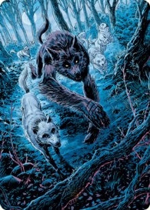 Image for Untamed Pup Art Card (77) (ASMID) - Magic: The Gathering