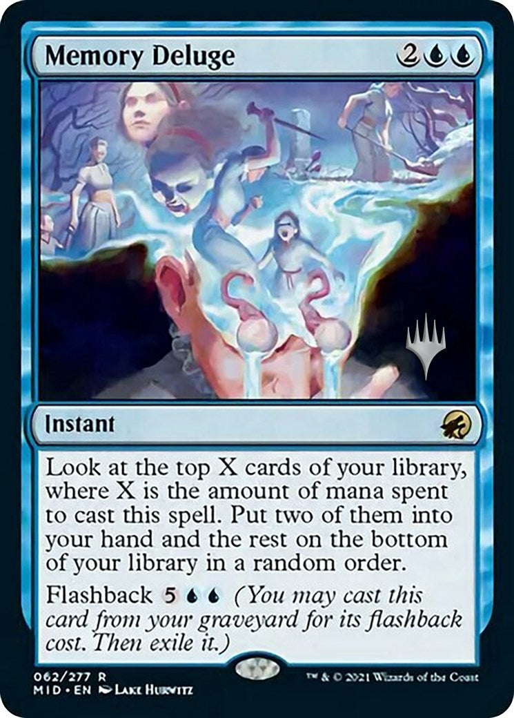 Image for Memory Deluge (62) - Magic: The Gathering