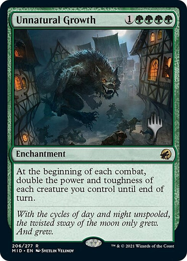 Image for Unnatural Growth (206) - Magic: The Gathering