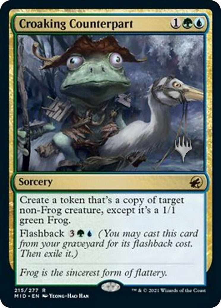 Image for Croaking Counterpart (215) - Magic: The Gathering