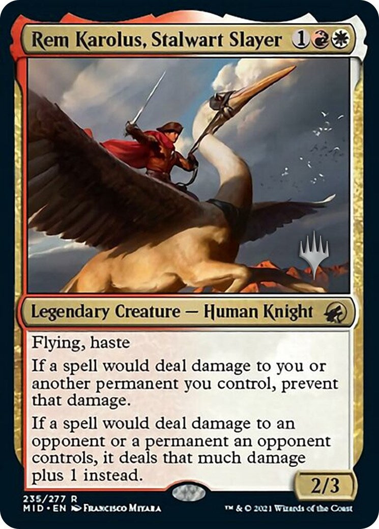 Image for Rem Karolus, Stalwart Slayer (235) - Magic: The Gathering