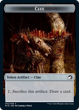 Image for Clue // Insect Double-Sided Token (16 // 9) - Magic: The Gathering