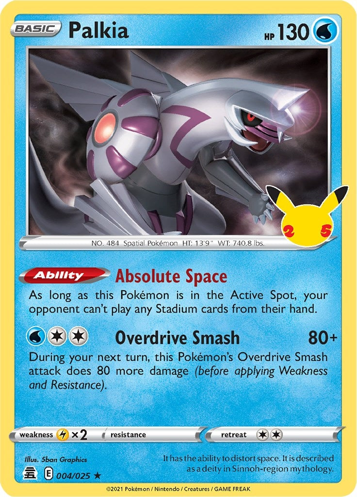 Image for Palkia (004/025) (CLB) - Pokemon