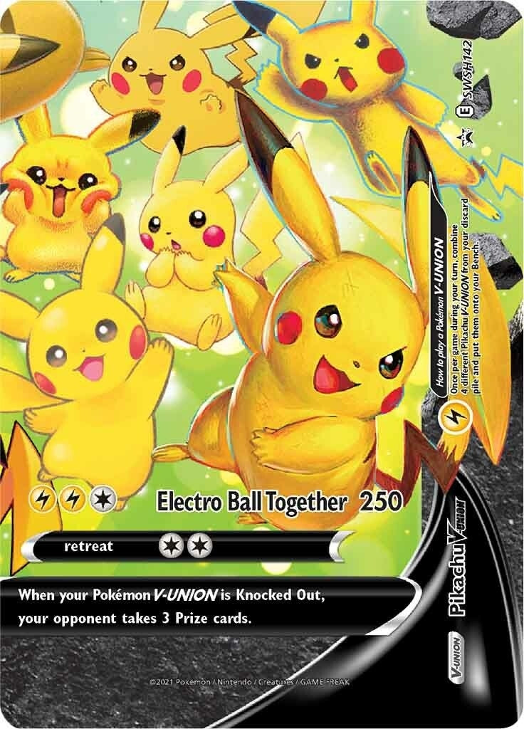 Image for Pikachu V-Union - SWSH142 (SWSH142) (SWSD) - Pokemon