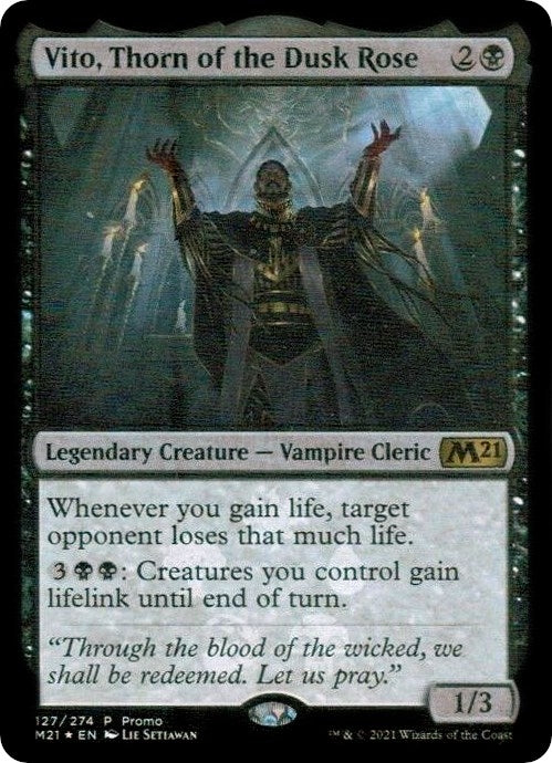 Image for Vito, Thorn of the Dusk Rose (127) - Magic: The Gathering