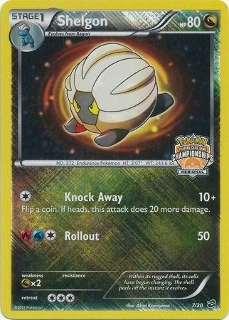 Image for Shelgon - 7/20 (Regional Championships) (007/020) (PR) - Pokemon