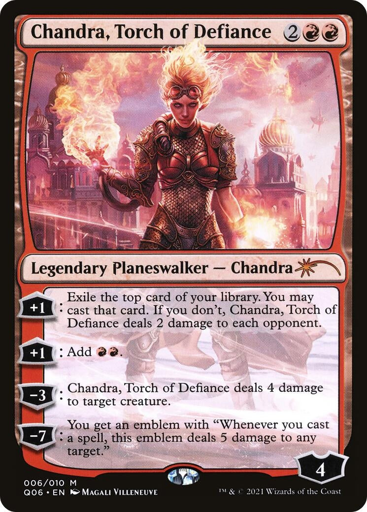 Image for Chandra, Torch of Defiance (6) - Magic: The Gathering