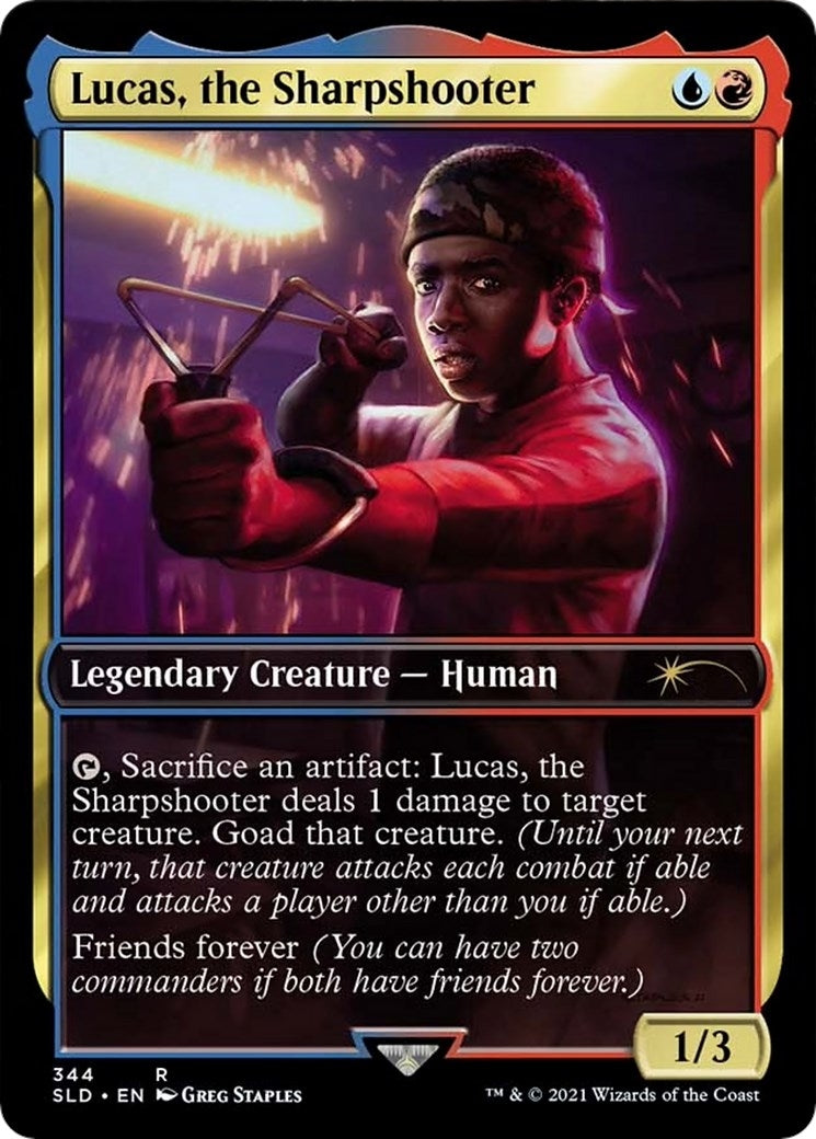 Image for Lucas, the Sharpshooter (344) - Magic: The Gathering