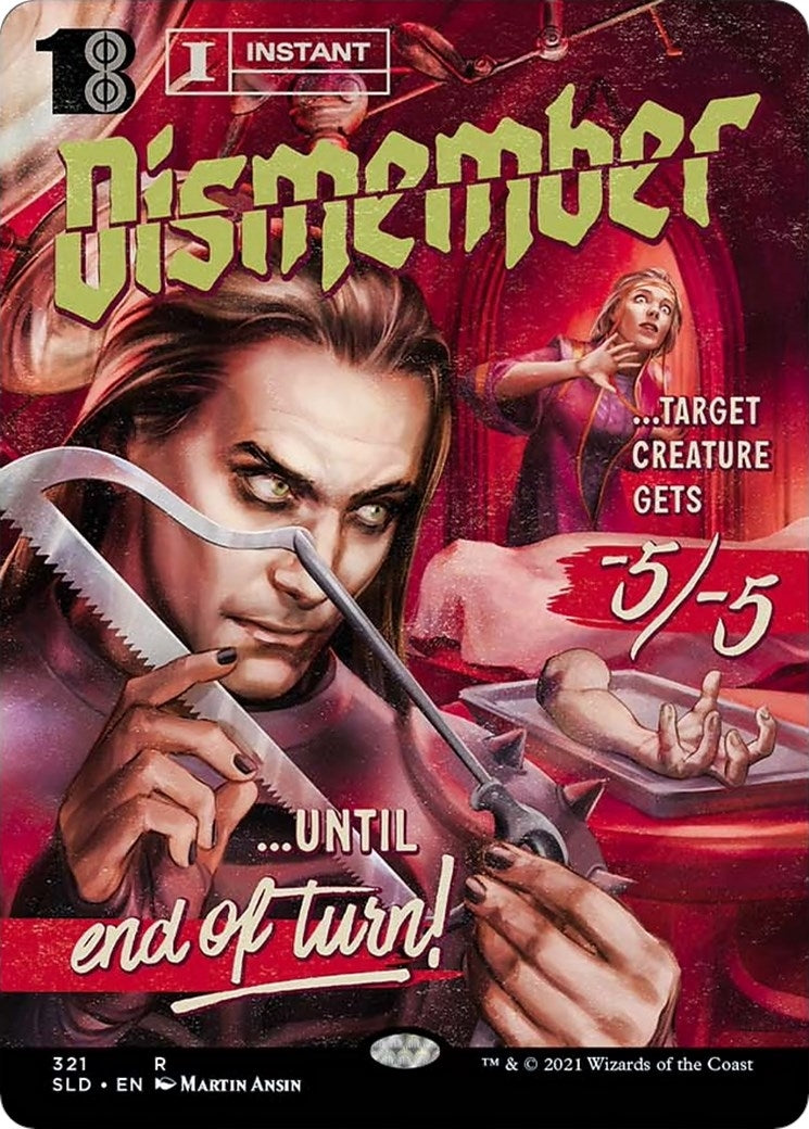 Image for Dismember (321) - Magic: The Gathering