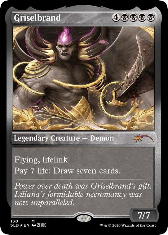 Image for Griselbrand (Foil Etched) (160) - Magic: The Gathering