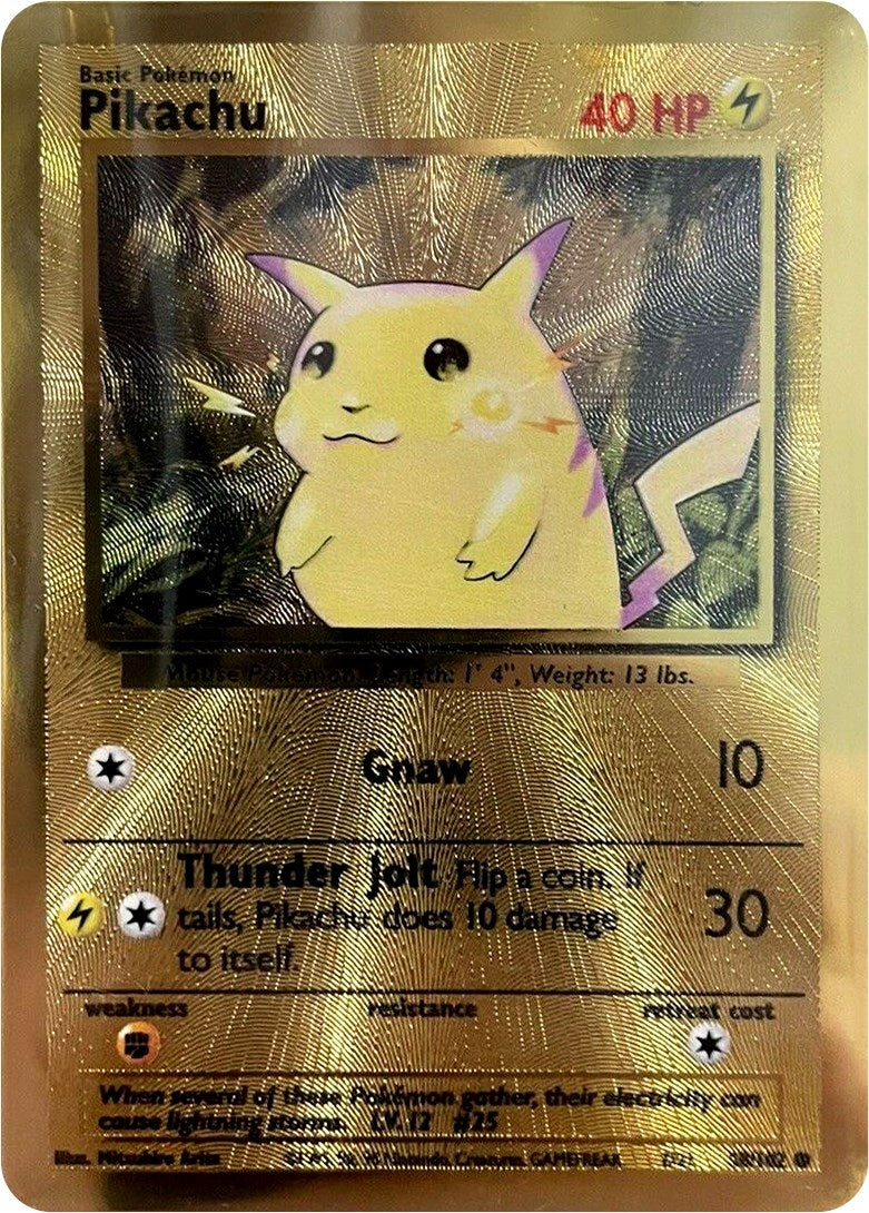 Image for Pikachu - 58/102 (Celebrations Metal Card) (058/102) (MCAP) - Pokemon