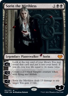 Image for Sorin the Mirthless (131) - Magic: The Gathering