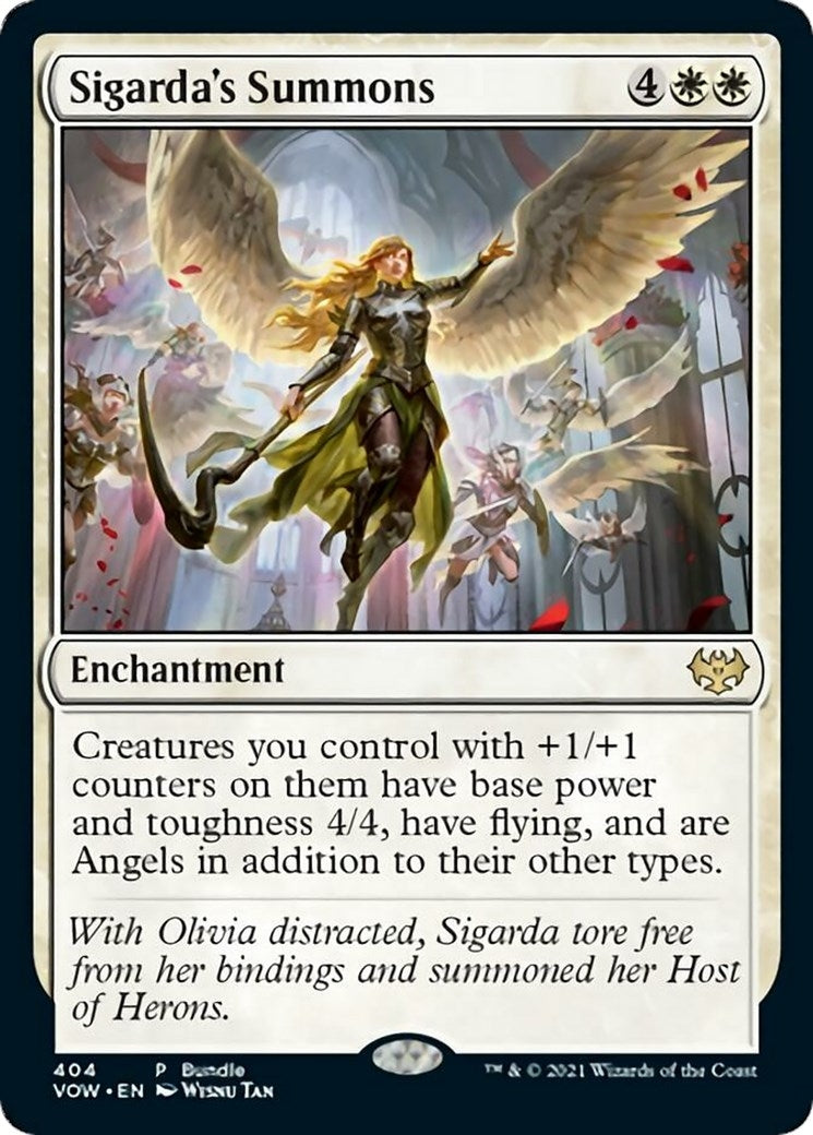 Image for Sigarda's Summons (VOW Bundle) (404) - Magic: The Gathering