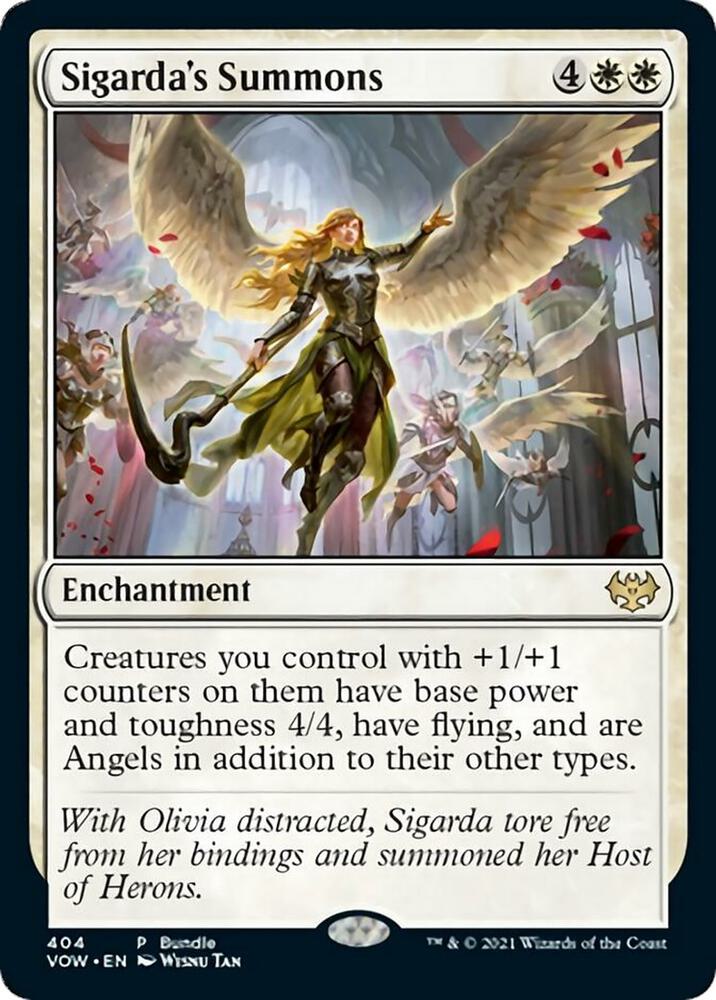 Sigarda's Summons (VOW Bundle) (404)