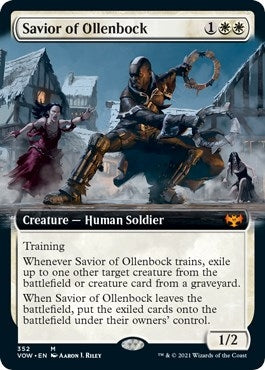 Image for Savior of Ollenbock (Extended Art) (352) - Magic: The Gathering
