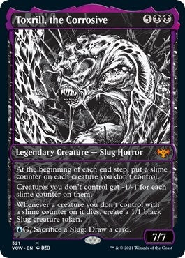 Image for Toxrill, the Corrosive (Showcase) (321) - Magic: The Gathering