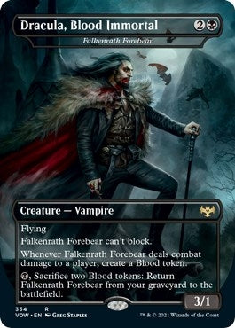 Image for Dracula, Blood Immortal - Falkenrath Forebear (334) - Magic: The Gathering