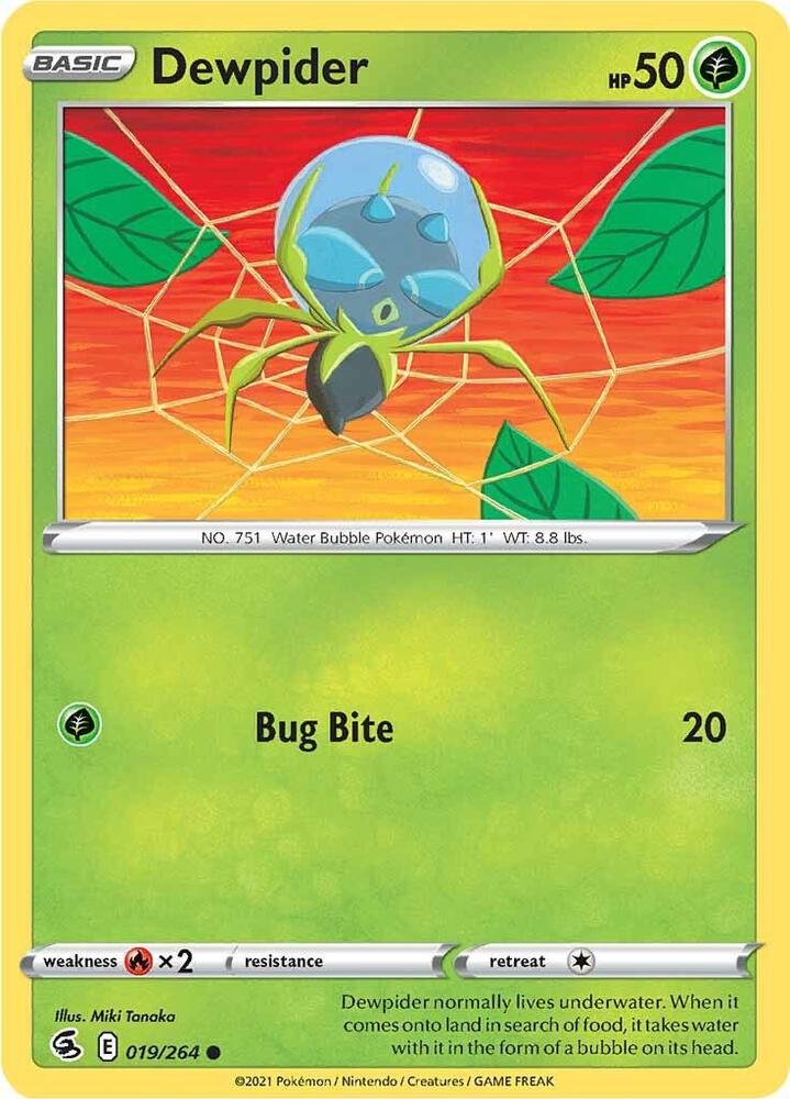 Dewpider (019/264) (SWSH08)