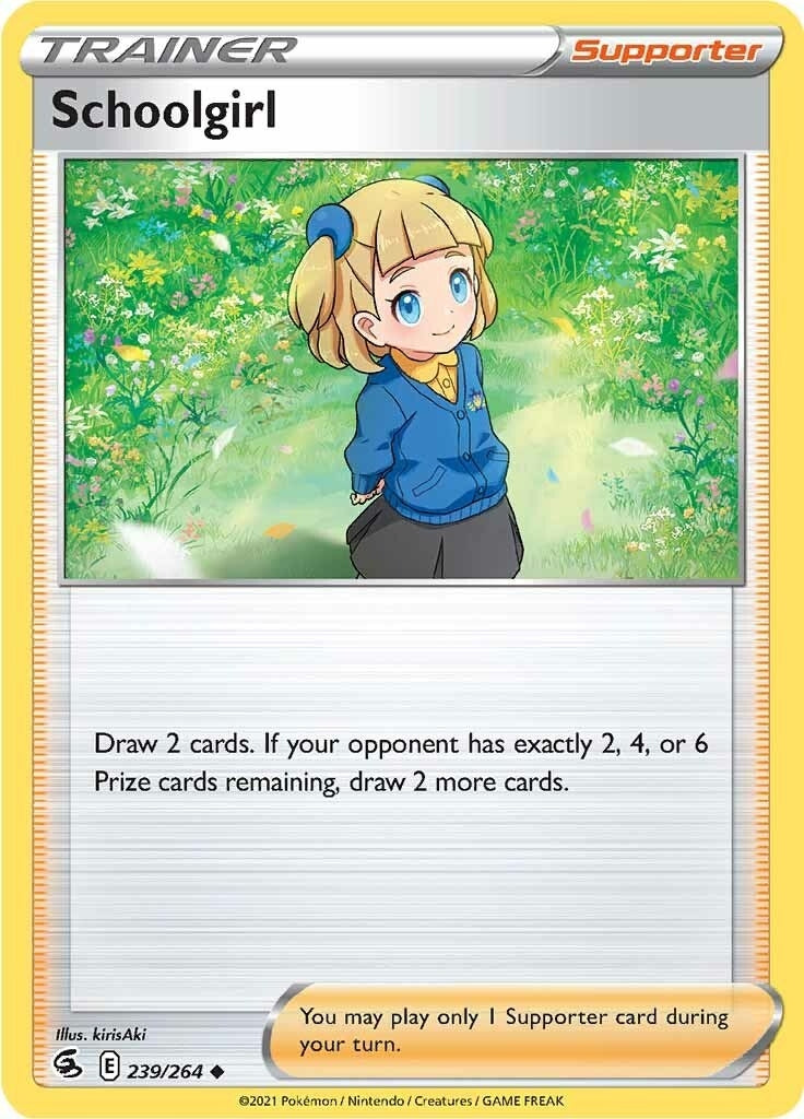 Image for Schoolgirl (239/264) (SWSH08) - Pokemon