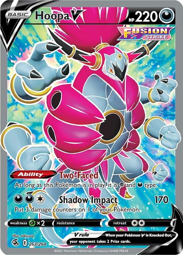 Image for Hoopa V (Full Art) (253/264) (SWSH08) - Pokemon
