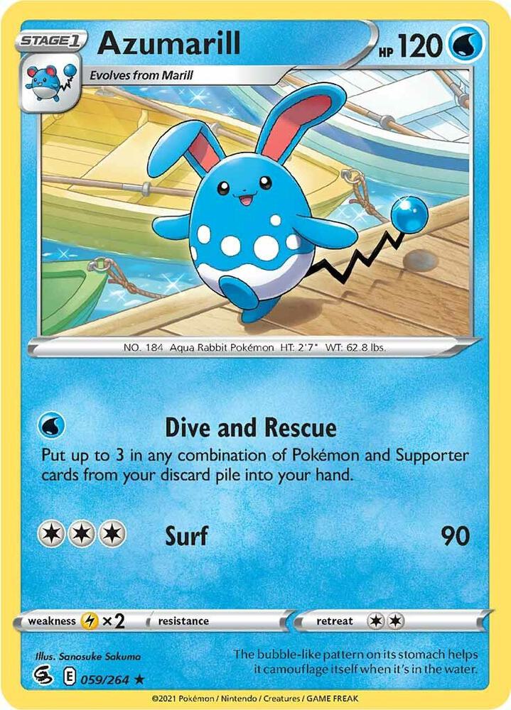 Azumarill (059/264) (SWSH08)