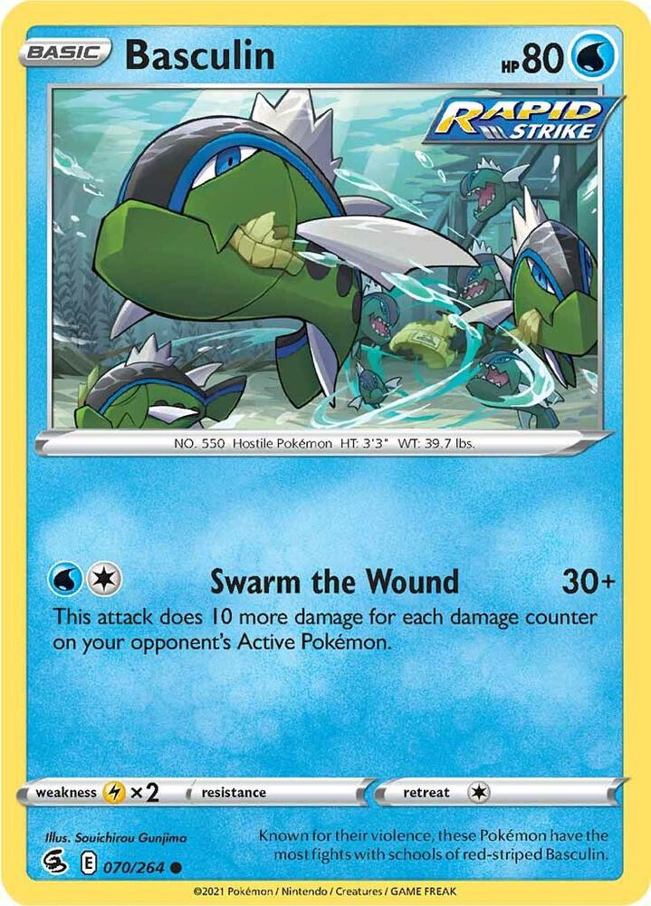 Image for Basculin (070/264) (SWSH08) - Pokemon