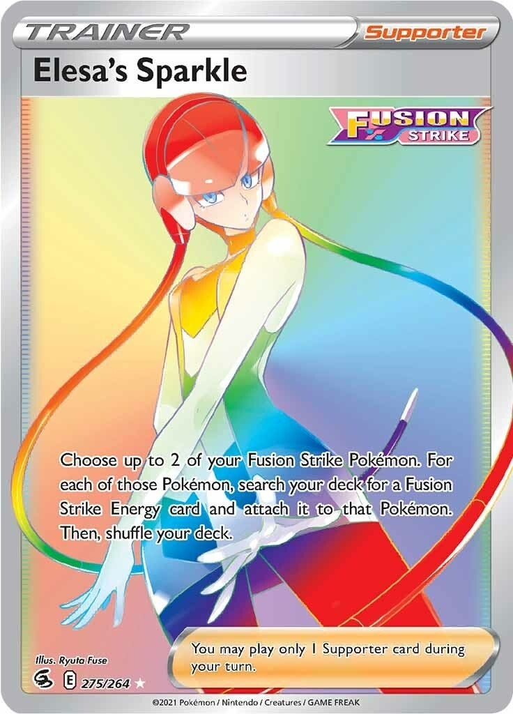 Image for Elesa's Sparkle (Secret) (275/264) (SWSH08) - Pokemon