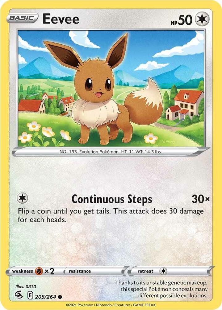 Image for Eevee (205/264) (SWSH08) - Pokemon