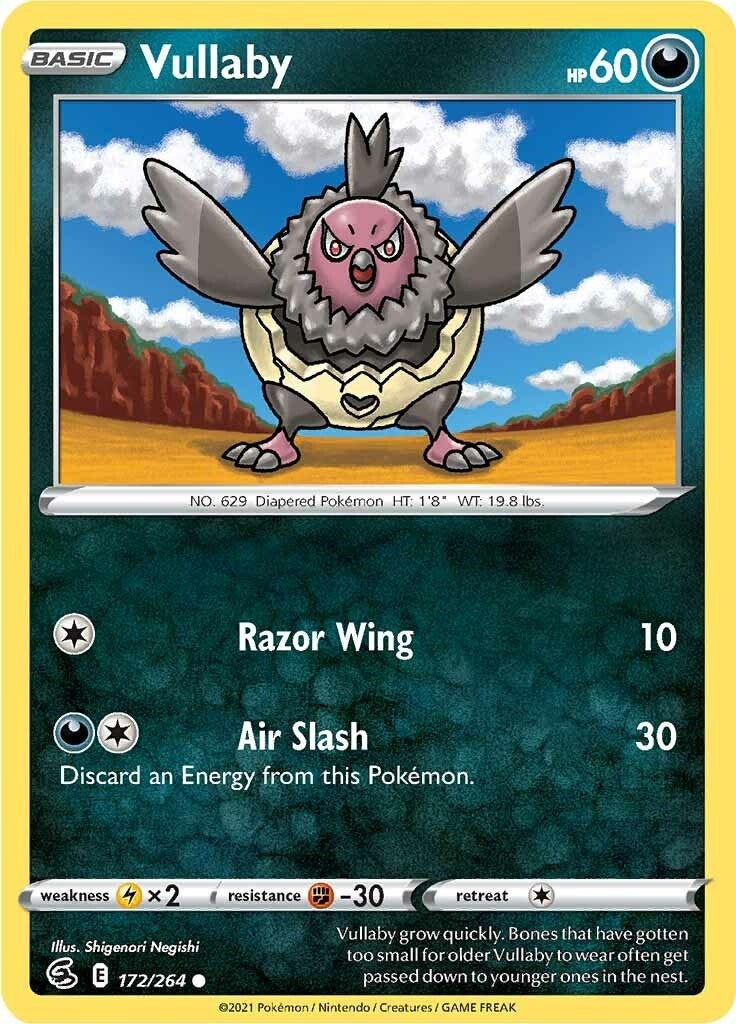 Image for Vullaby (172/264) (SWSH08) - Pokemon