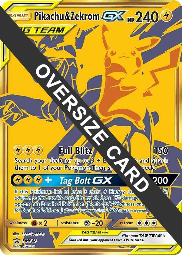 Image for Pikachu & Zekrom GX - SM248 (SM248) (PR) - Pokemon