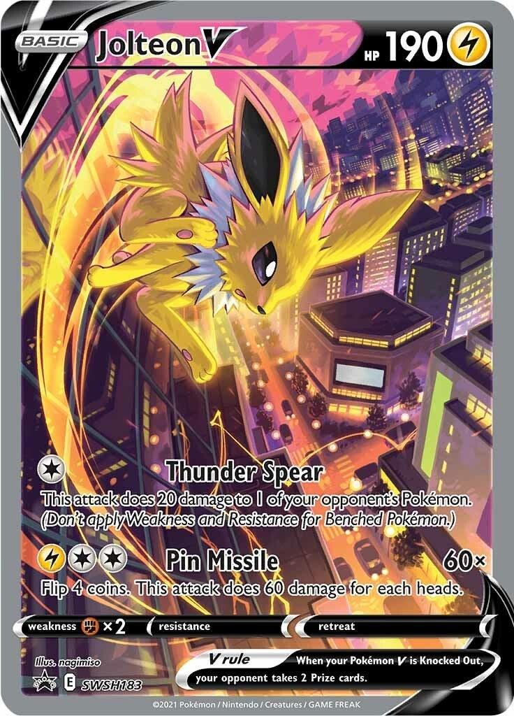 Image for Jolteon V - SWSH183 (SWSH183) (SWSD) - Pokemon