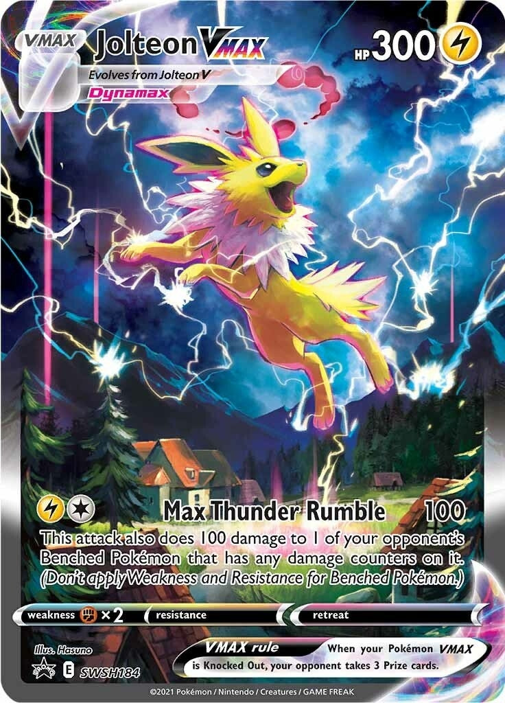 Image for Jolteon VMAX - SWSH184 (SWSH184) (SWSD) - Pokemon