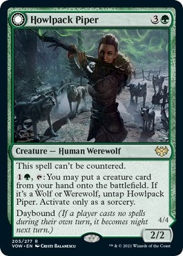 Image for Howlpack Piper (205) - Magic: The Gathering