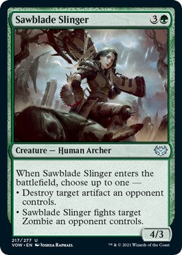 Image for Sawblade Slinger (217) - Magic: The Gathering
