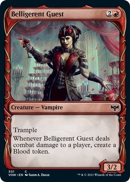Image for Belligerent Guest (Showcase) (301) - Magic: The Gathering