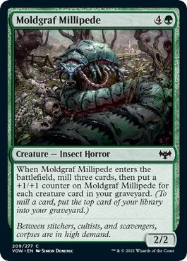 Image for Moldgraf Millipede (209) - Magic: The Gathering
