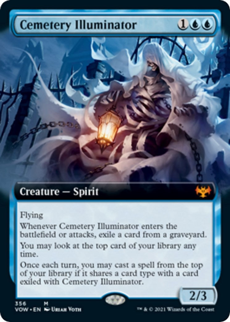 Image for Cemetery Illuminator (Extended Art) (356) - Magic: The Gathering