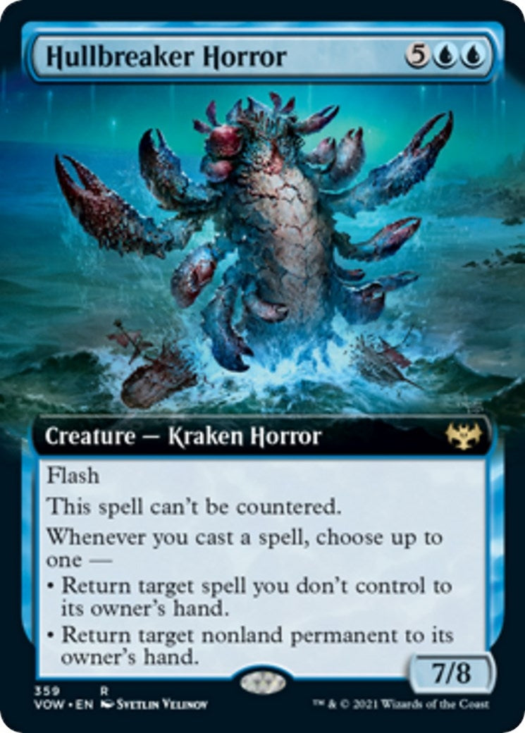 Image for Hullbreaker Horror (Extended Art) (359) - Magic: The Gathering
